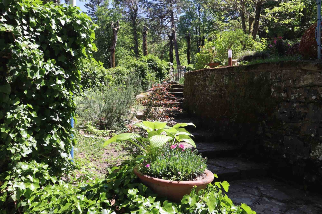 SALVATICO Garden stone staircase